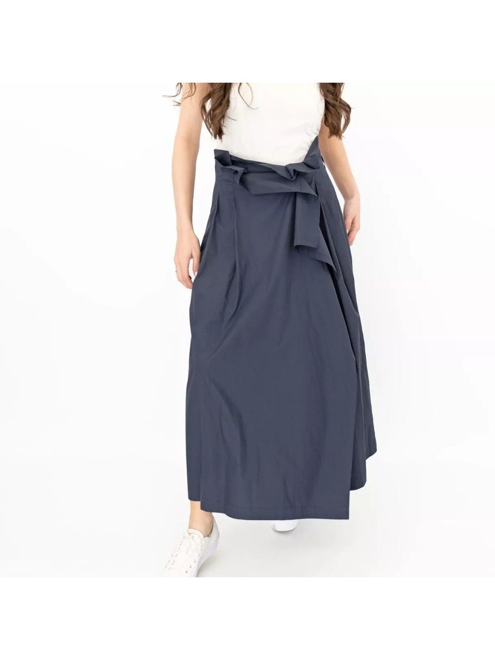 Max Mara Womens Maxi Wrapped Skirt